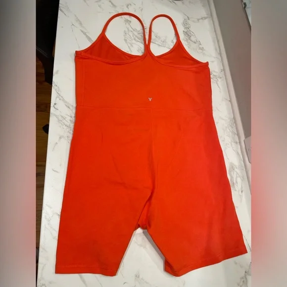 OLD NAVY power chill  Orange Jumpsuit - Picture 2 of 6